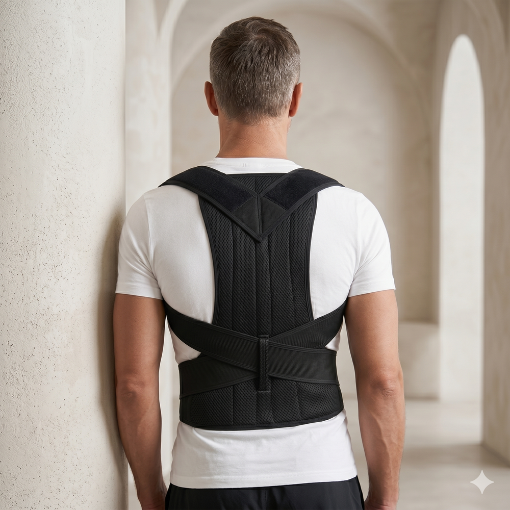 Posture Corrector – Adjustable Back & Shoulder Support Brace